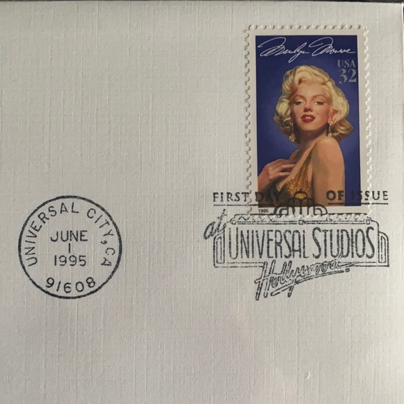 Fleetwood Office Marilyn Monroe First Day Stamp Covers Value Stamp